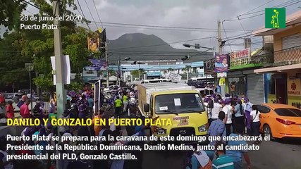 Se prepara la caravana de Danilo en apoyo a Gonzalo en Puerto Plata