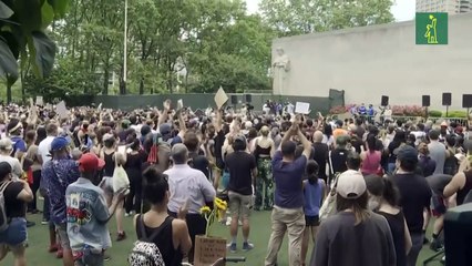 Angela Merkel denuncia el "asesinato" racista de George Floyd en EEUU