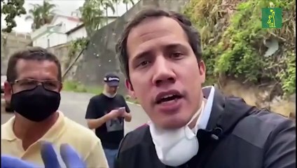 Guaidó reaparece en la calle tras acusación de estar refugiado en embajada francesa
