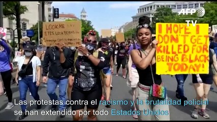 "Déjenme vivir": voces de las protestas contra el racismo en EEUU