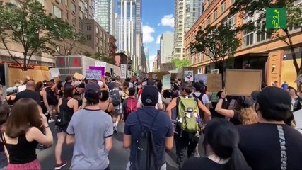 Consigna principal en Nueva York: "Estos policías racistas se tienen que ir"