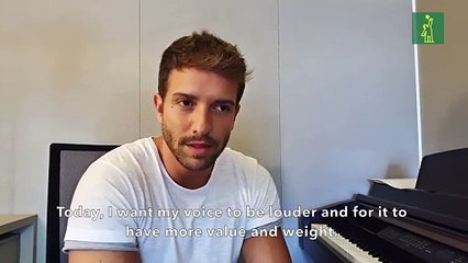Pablo Alborán: “Estoy aquí para contaros que soy homosexual y que no pasa nada”