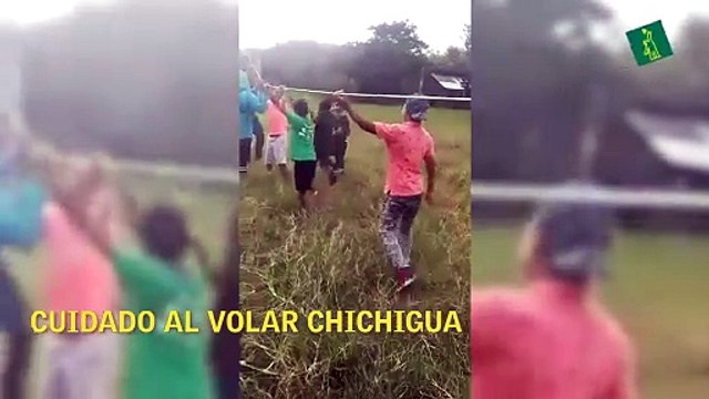 Cuidado al volar chichigua