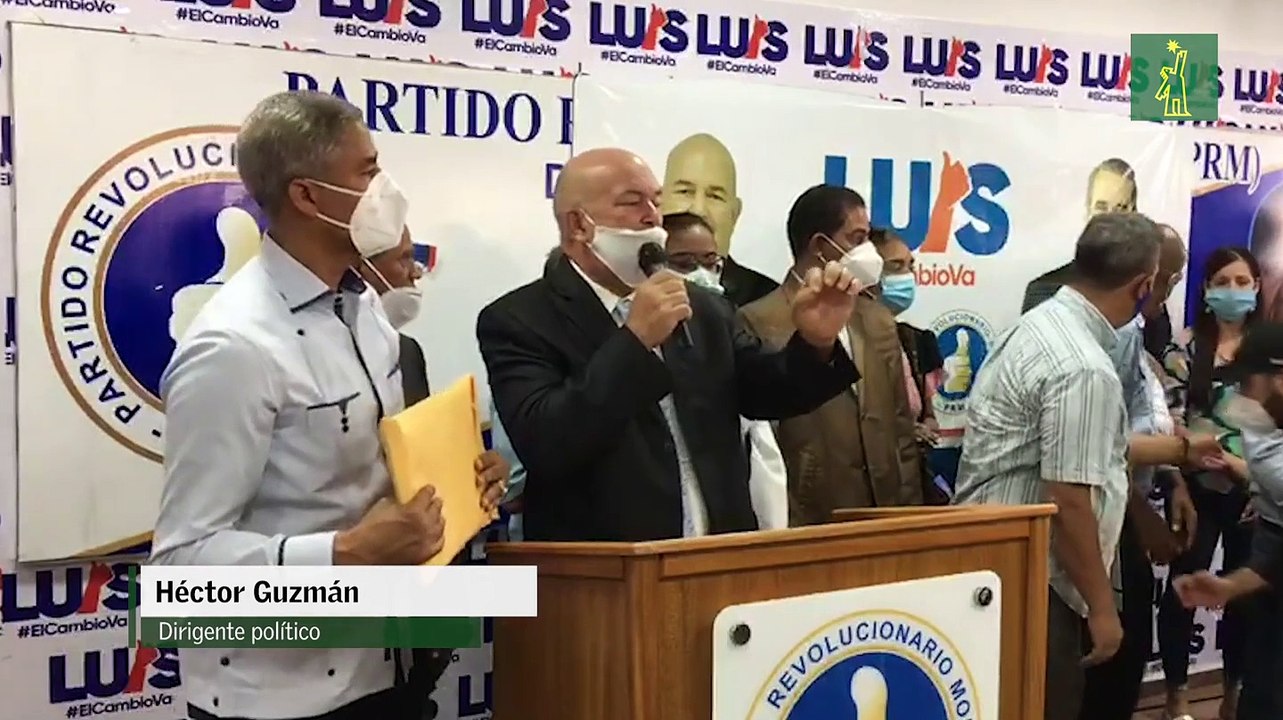 Héctor Guzmán pasa a juramentarse al PRM