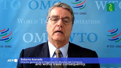 Comercio mundial retrocederá 18,5% en el segundo trimestre, según OMC