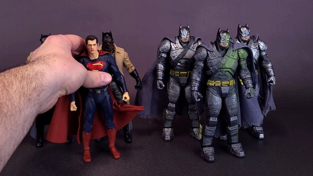 McFarlane Toys DC Multiverse Gold Label Collection Knightmare Batman and Armor Batman