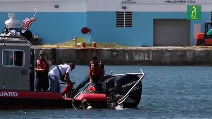 Dos muertos y un herido tras la colisión de una avioneta en la Bahía de San Juan