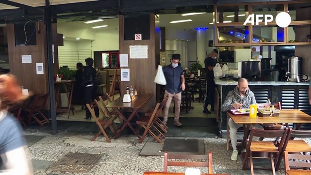 Sao Paulo reabre bares y restaurantes tras más de cien días
