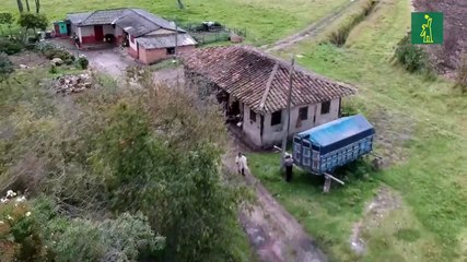 Una vivienda binacional, en el limbo entre Ecuador y Colombia