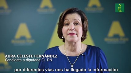 Aura Celeste Fernández denuncia planes de sustracción de votos