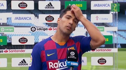 Luis Suárez pone trabajo a Setién: "Para algo están los entrenadores"