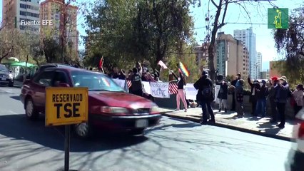 Protestas contra la nueva fecha de elecciones continúan en Bolivia