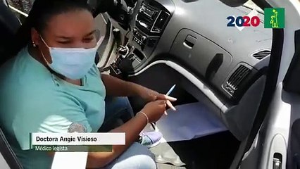 Doctora Angie Visioso: "La hora de muerte fue alrededor de las 11"