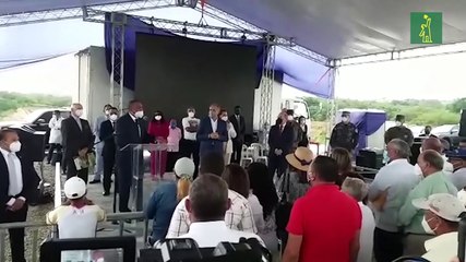 Presidente Medina inaugura presa y otras obras hídricas en Dajabón