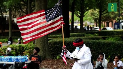 Afroamericano abatido por policía es despedido en iglesia de Luther King en Atlanta