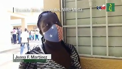 Mujer denuncia que le cambiaron lugar de votación de Villa Mella a Panamá