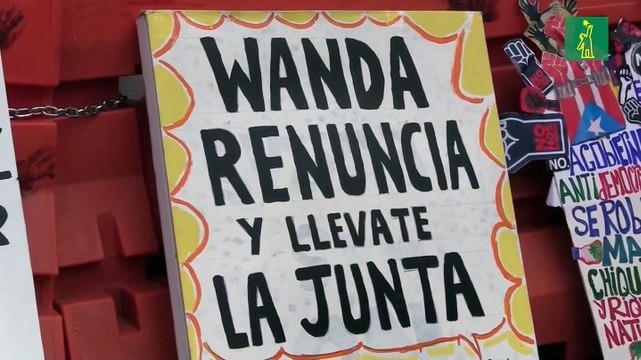 Con música y pancartas, manifestantes piden renuncia de gobernadora de Puerto Rico
