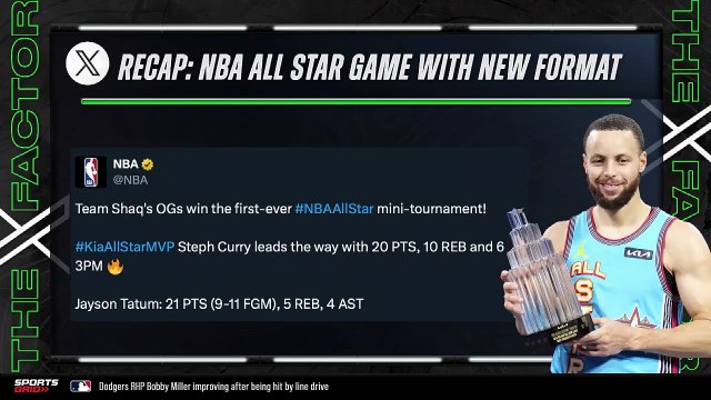 Stephen Curry Shines with MVP at All-Star Game Team Victory