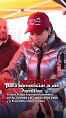 El municipio de Ramos Arizpe llevó a cabo una jornada especial en la que el Camión de la Salud se unió al Mercadito sobre Ruedas, ofreciendo atención médica gratuita, consultas, chequeos y servicios básicos de salud a la comunidad