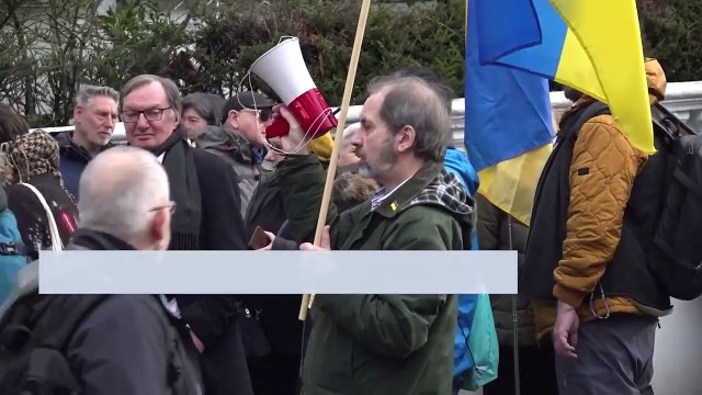 Thousands descend on London in protest against Trump’s Ukraine peace talks