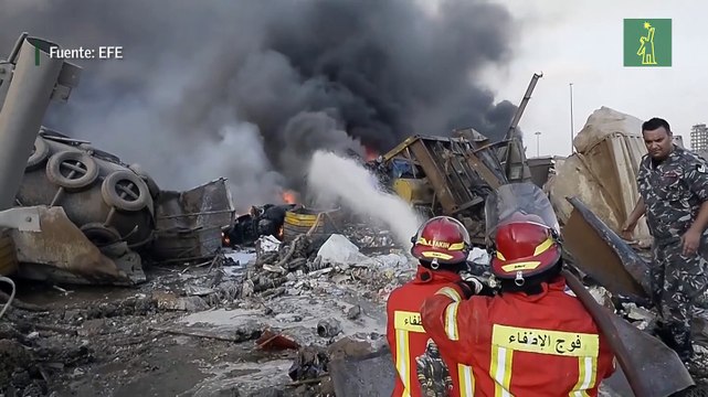 Más de 50 muertos y 2.750 heridos por la explosión en el puerto de Beirut