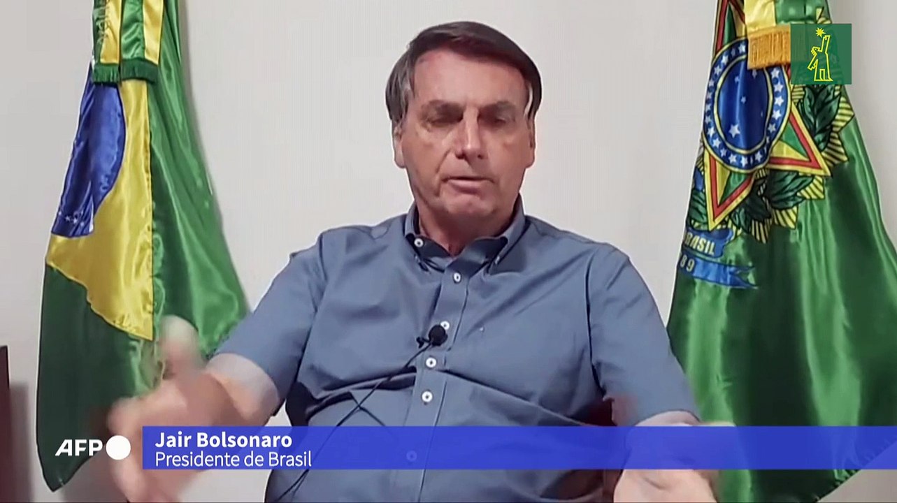 Bolsonaro dice que está 