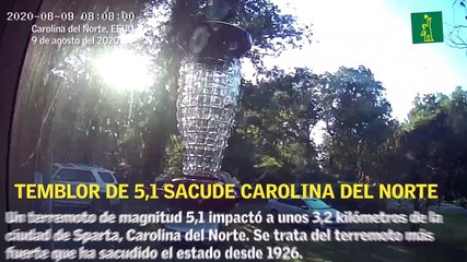 Terremoto de magnitud 5,1 sacude Carolina del Norte