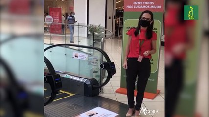 Ágora Mall instala lámparas esterilizadoras
