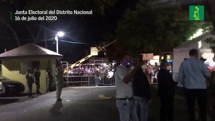 Protestan en la Junta del Distrito Nacional