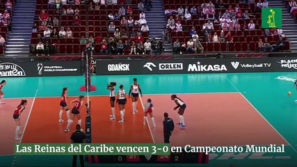 Las Reinas del Caribe vencen 3-0 en Campeonato Mundial