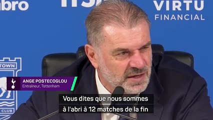Postecoglou : "Parler de relégation, c'était ridicule !"