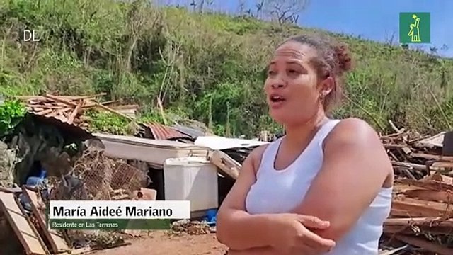 Yo todavía no lo puedo creer , explicó María Aideé quien lo perdió todo por el huracán Fiona