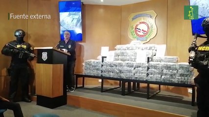 Encuentran 272 paquetes de posible cocaína en contenedor de piña iba hacia Canadá