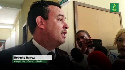 Roberto Quiroz, abogado del Defensor del Pueblo