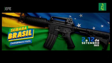 Fabricante de armas ofrece descuentos en fusiles para conmemorar Independencia de Brasil