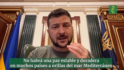 Zelenski dice que la guerra comenzó en Crimea y debe acabar con Crimea liberada