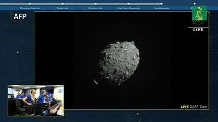 Misión cumplida: una nave de la NASA choca contra un asteroide para desviarlo