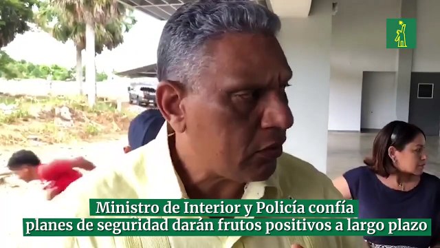 Ministro de Interior y Policía confía planes de seguridad darán frutos positivos a largo plazo