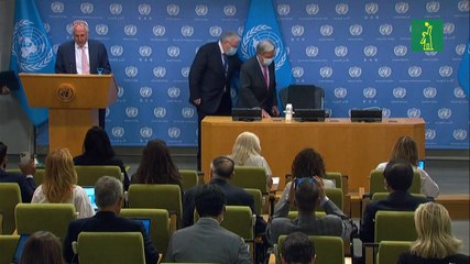 Posibilidades de paz son "mínimas", dice jefe de la ONU tras llamada con Putin