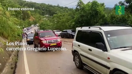 Crecida de ríos y destrucción al paso del huracán Fiona por RD