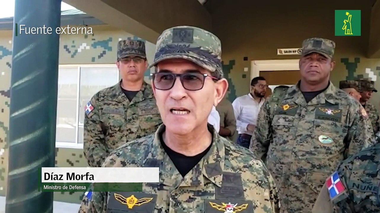 Ministro de Defensa Díaz Morfa asegura verja en región fronteriza ya es una realidad cuyo proceso “va bien”