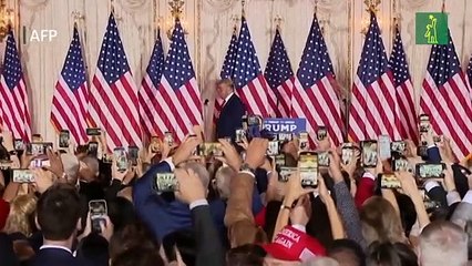 Trump anuncia su candidatura a la presidencia de Estados Unidos para 2024