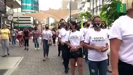 Venezolanas marcharon en silencio para denunciar ejecuciones extrajudiciales