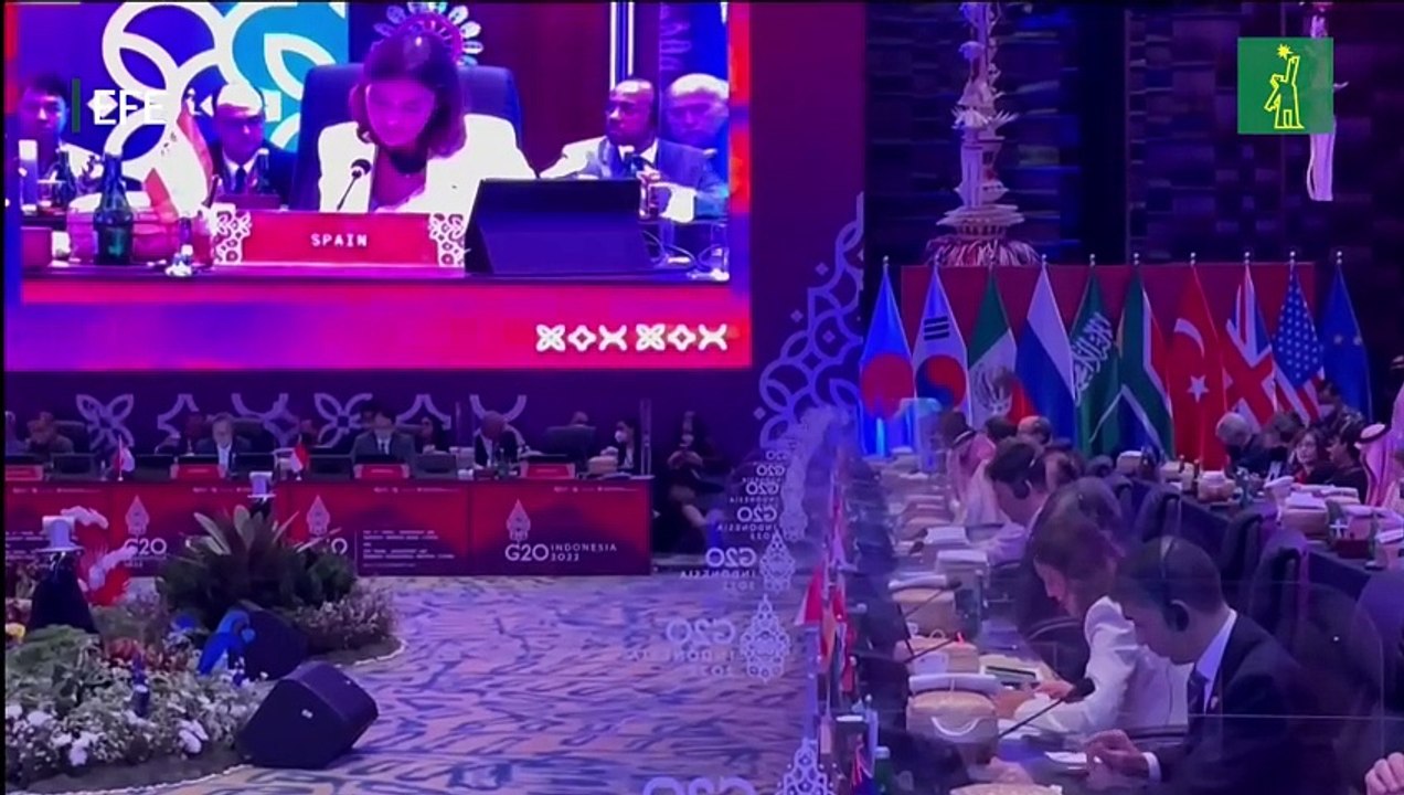 Reyes Maroto, en el G20: "Hay debate para prepararnos para futuras pandemias"