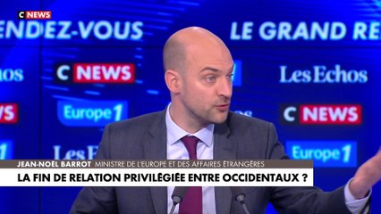 Jean-Noël Barrot : «Demain, à Bruxelles, nous allons prendre un nouveau train de sanctions envers la Russie»