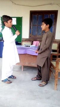 Assembly presentation by decent school