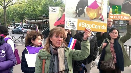 Actos pro y contra los toros antes de que Francia debate su prohibición