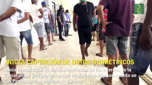 Inicia captación de datos biométricos de internos que serán trasladados a cárcel La Nueva Victoria