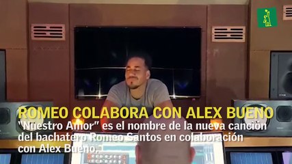 Romeo Santos anuncia colaboración con Alex Bueno