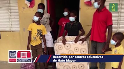 Supervisan centros educativos de Hato Mayor tras el paso de la tormenta Isaías